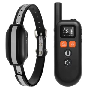 Pet Training Supplies Remote Dog Shock Collar Rechargeable Vibration Pet Training Dog Harness Set Anti Bark Electric Collar