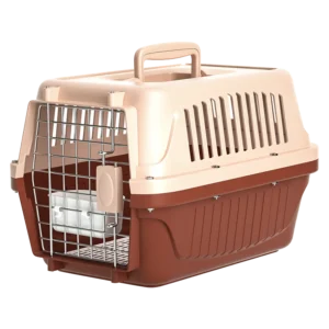 Pet Transport Box Airline Approved Dog Cat Carrier Travel Cage Outdoor Portable