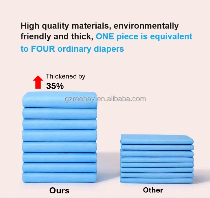 Pet Urine Pee Super Absorbent Eco friendly Breathable Dog Diapers Nappies for Pets in Sizes S M L XL