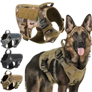 Pet Vest Pet Supplies Soft Padded No Pull Adjustable Upgrade Tactical Dog Harness