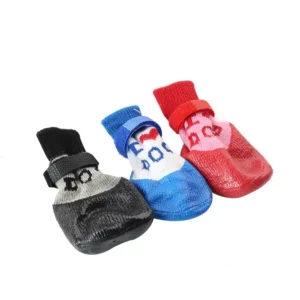 Pet Waterproof Socks Dog Silicone Rain Shoes Cat Socks Anti slip Wear Shoes Socks Outdoor Sports Shoes to Keep Warm