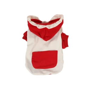 Pet Winter Vests Dog Clothes Hooded Lace Hat Polyester Durable