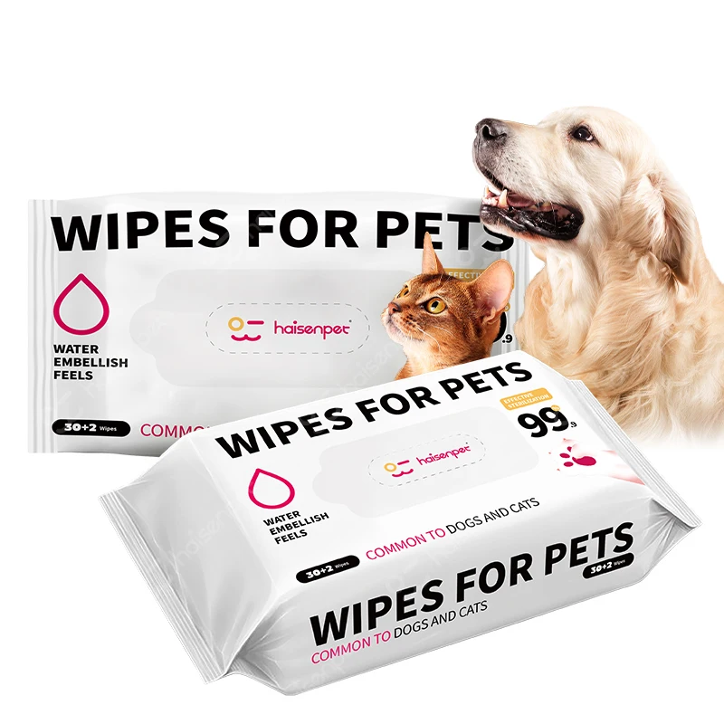 Pet Wipes Manufacturers Safe Pet Eye Ear Paw Wipes Cat Dog Wipes Organic