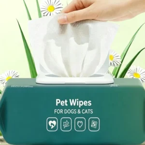 Pet Wipes Private Logo Manufacturer Portable Soft Cat Dog Pet Eyes Paws Cleaning Wet Wipes Supplies Pet Products