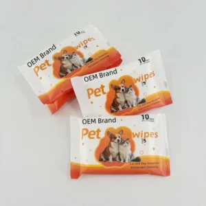 Pet Wipes for Paws and Butt Extra Thick Bamboo Dog Cleaning Wipes Deodorizing Eye and Ear Wipes for Dogs and Cats