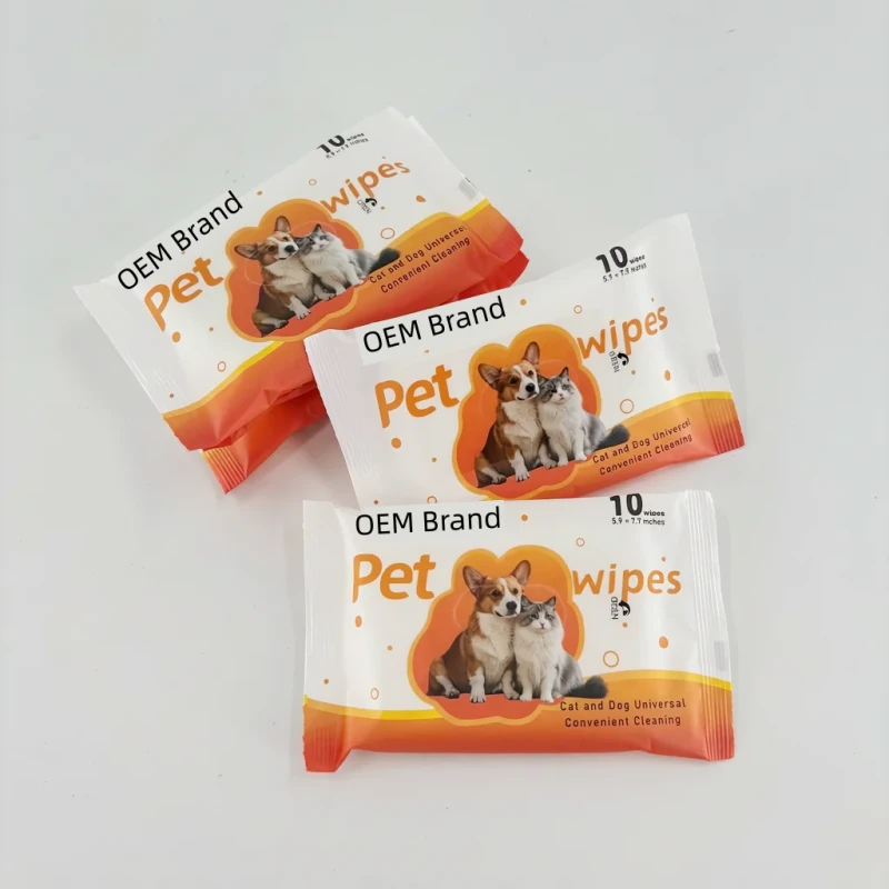 Pet Wipes for Paws and Butt Extra Thick Bamboo Dog Cleaning Wipes Deodorizing Eye and Ear Wipes for Dogs and Cats