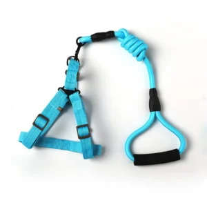 Pets Accessories Luxury OEM No Pull Adjustable Dog Harness Outdoor Easy Control Pet Harness Leash Collar For Large Dogs