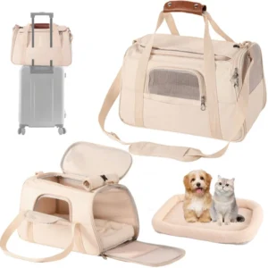 Pets Travel Bag Durable Cat Bag Foldable Pet Cages Cat Carrier for Travel