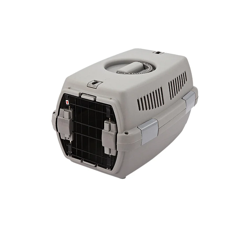 Pettop AD 0001 Airline Approved Plastic Soft Sided Adjustable Portable Pet Carrier Ventilated Travel Crate for Cats & Dogs