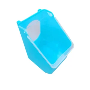 Pigeon Supplies Hanging Lightweight Special Food Feeder Anti Sprinkling Lid Plastic Water Channel Trough Carrier Indoor Outdoor