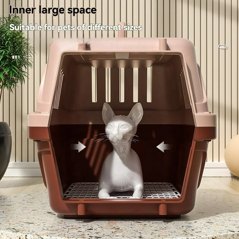 Pink Foldable Airline Approved Pet Carrier with Wheels for Small Dogs Cats Travel Car Vet Visit Outdoor Activity