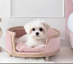 Pink Pet Bed for Home Furniture