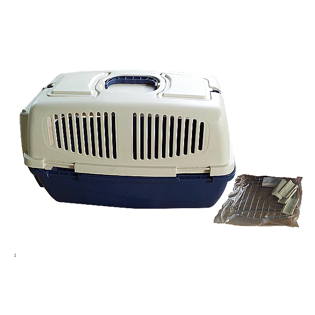 Plastic Airline Carrier OEM ODM Pet Kennel Pet Carrier Airline Approved Portable Easy Assemble Easy Clean Pet Cages