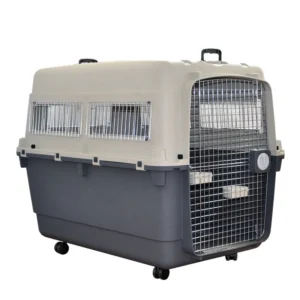 Plastic Airline Shipping Approved Dog Transport Box Pet Cages Bag Carrier and Travel Crates Kennel