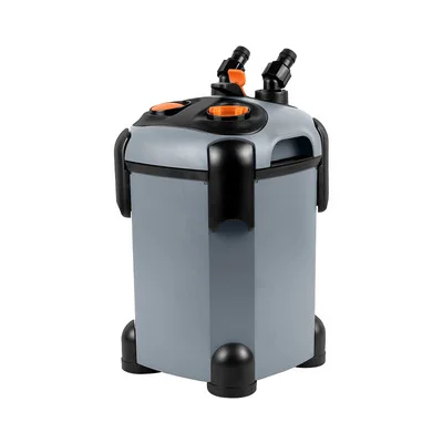 Plastic Canister Filter for Fish Tank with 3 Media Trays and Spray Bar External Canister Filter