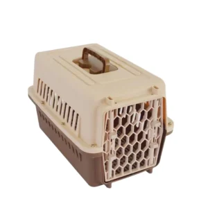 Plastic Dog & Cat Travel Crate Large Kennel & Pet Carrier (L) Box Packed