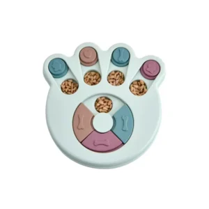 Plastic Dog Puzzle Toy Feeder Anti-Choking Training Slow-Feeding Dog Bowl Pet Dish 300g Taizhou Pet Supplies