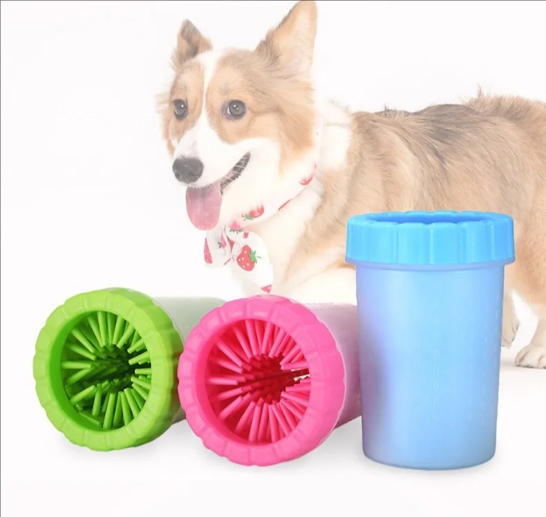 Plastic Eco Friendly Portable Antibacterial Deodorizing Pet Foot Washing Cup for Cat and Dog Cleaning Grooming