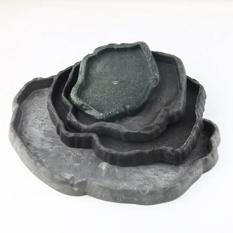 Plastic Eco friendly Reptile Water Bowl and Feeding Dish for Tortoise Lizard Gecko Snake and Frog