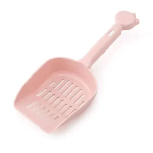 Plastic Macaron Cat Litter Box Scoop Thickened Hollow Out Lightweight Pet Scoop Shovel