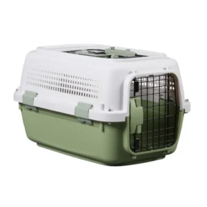 Plastic Pet Travel Carrier for Cats Small Dogs Airline Approved Pet Transport Box