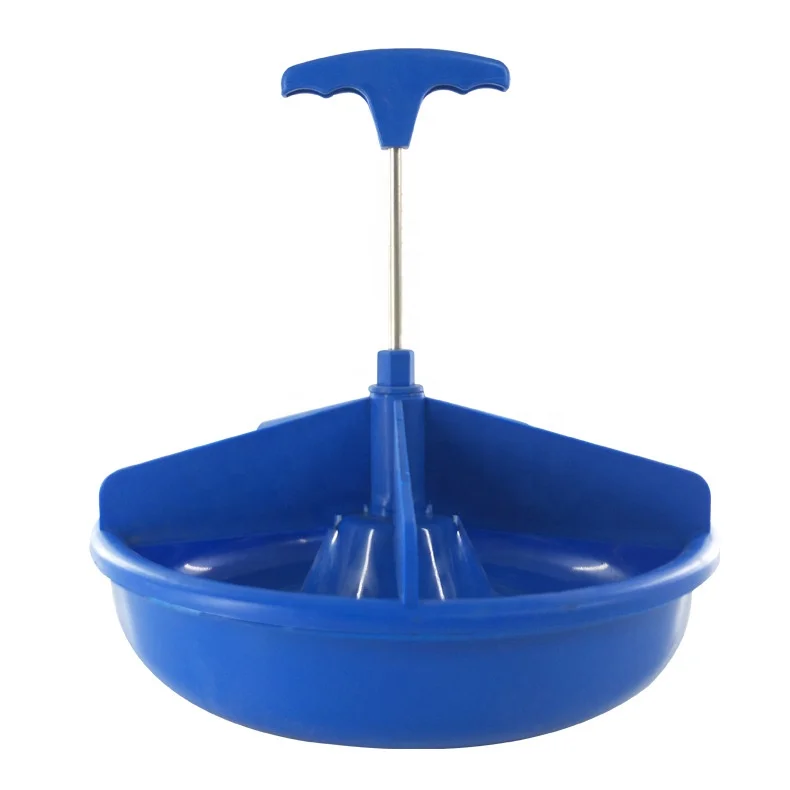 Plastic Round Piglet Feeder Bowl Animal Pet Pig Farm Equipment Plastic Feeder Round Feed Trough