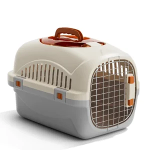 Plastic Small Fashion Modern Cat Dog Pet Carrier Portable Outdoor Anti-Stress 7kg Capacity