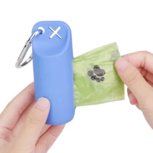 Plastic Waterproof Pet Waste Bag Dispenser with Full Degradation Continuous Roll Type for Dogs and Cats