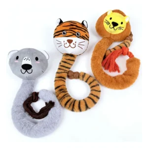 Plush Squeaky Cotton Rope Pet Dog Toys