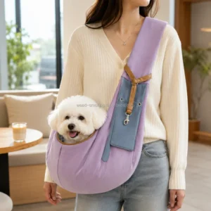 Polyester Puffy Soft Sided Pet Carrier Dog Tote Bag Soft Cat Carrier with Safety Leash Hook Portable for Small Dog Travel Bag