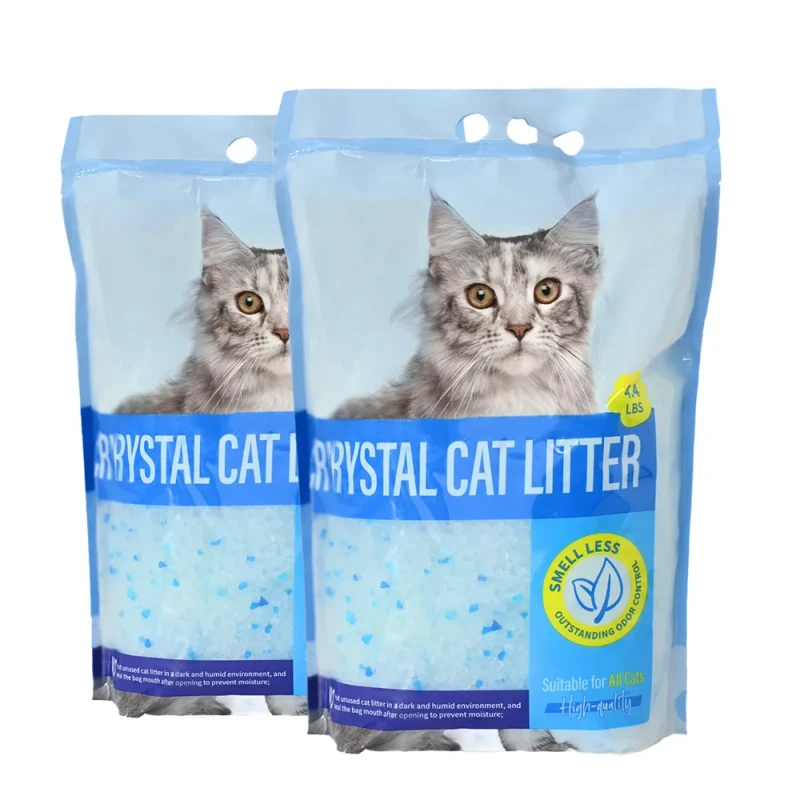 Polygon Powerful Odour Elimination Transparent Cat Litter Low Dust Non Clumping Rapidly Dissolving