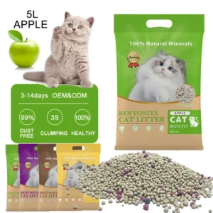 Popular Design High Clumping Cat Litter Biodegradable Based Cat Litter Manufacturer Bulk Cat Litter for Sale