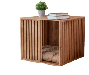 Popular Eco Friendly Cat House Modern Cat Bed Wood Living Room Pet Crate
