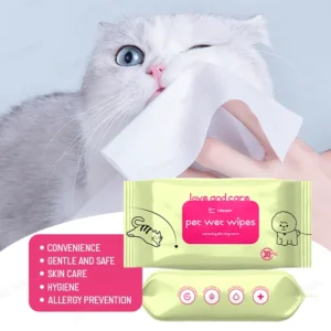 Popular Newest Product Convenient Cleaning Versatile Usage Absorbent Pet Wet Wipes