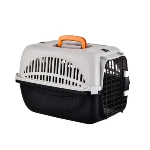 Portable Airline approved PP Material Pet Carrier for Small Medium Dogs Compact Lightweight Breathable Travel Crate for