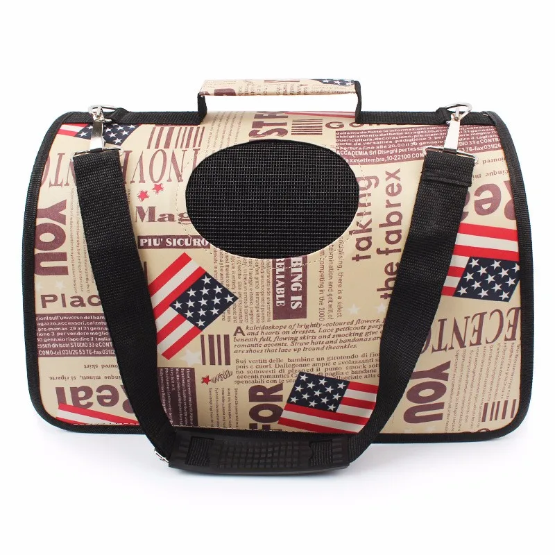 Portable Cat Dog Carrier Tote Pet Carry Travel Bag Hot Selling Products Folding Pet Carriers Houses for Small Animals