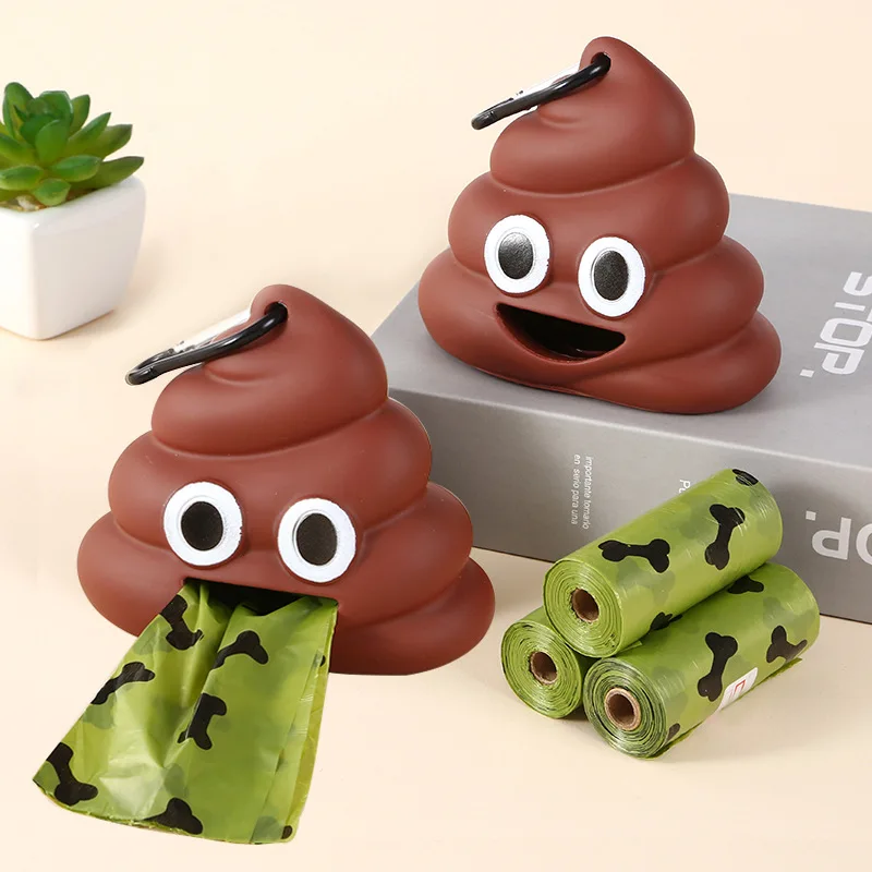 Portable Eco Friendly Degradable Plastic Pocket Dispenser Pet Waste Disposal Dog Poop Bags