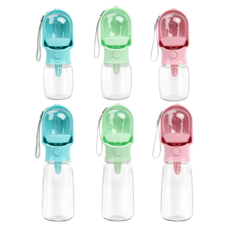 Portable Eco Friendly Plastic Pet Outdoor Water & Food Integrated Feeding Cup for Dogs and Cats All Season Travel Use