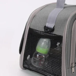 Portable Large Shoulder Backpack for Pets Comfortable Breathable Small Pet Bag Button Closure Multi Use Hamster Rabbit Supplies