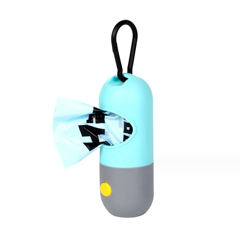Portable Multi Material Dog Poop Bag Dispenser Easy Pet Waste Disposal Made From Plastic Wood Wool Nylon Acrylic