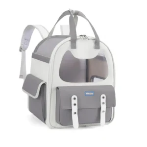 Portable Oxford Pet Carrier Dual use Breathable Backpack for Pets Airline approved Cat Carrier