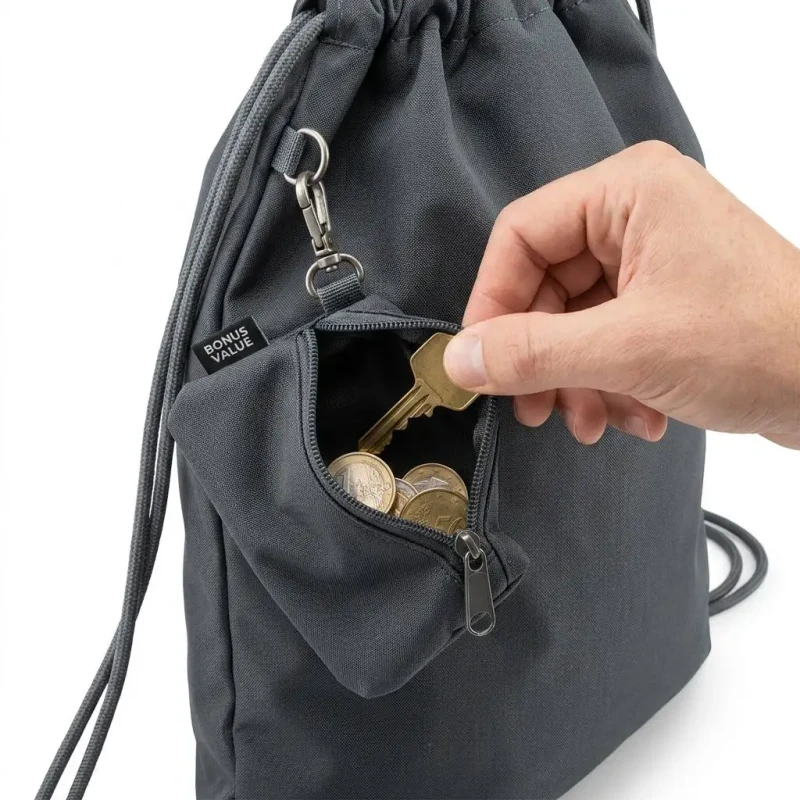 Portable Pet Dog Walking Bag Treat Pouch Waste Dispenser Drawstring Training Backpack Outdoor Hands Free Animal Supply