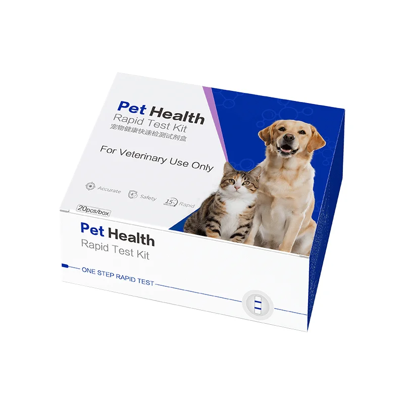 Portable Pet Health Rapid Test Kit 28 Days Rapid Test Card for Dogs Veterinary Products for Pets