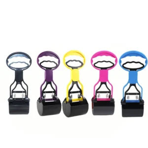 Portable Pooper Scooper for Small and Medium sized Pets Feces Disposal Tool with Biodegradable Dog Poop Bags