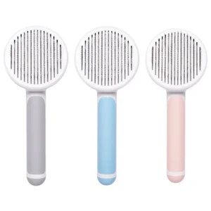 Portable Reusable Self Cleaning Slicker Pet Hair Remover Tool Massage Comb Pets Dog Cat Hair Removal Grooming Cleaning Brush