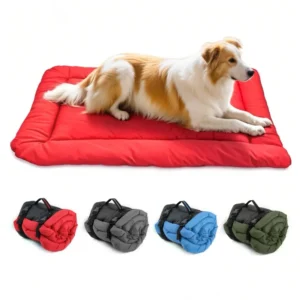 Portable Solid Waterproof Dog Mat Outdoor Camping Travel Pet Pad Foldable Roll up Storage Pet Sofa Easy to Clean Pet Bed
