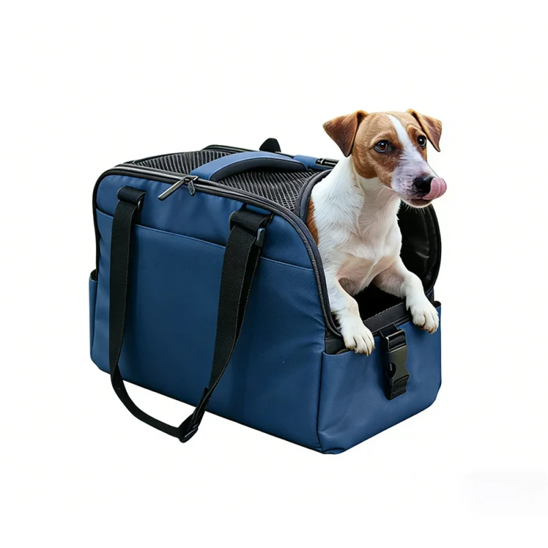 Portable Travel Pet Carrier Collapsible Airline Approved Pet Soft Sided Carriers for Puppy Kitty