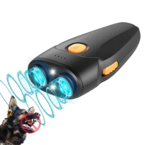 Portable Ultrasonic Dog Repeller Anti Bark Deterrent Dog Training Bark Control Device