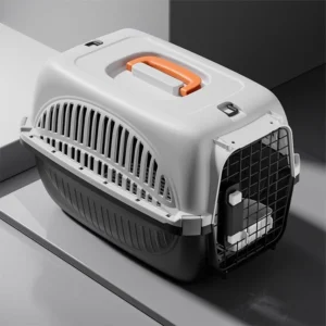 Portable Waterproof PVC Pet Carrier for Cats & Dogs Outdoor Dog Crate Travel Cat House Lightweight Durable Transport Cage