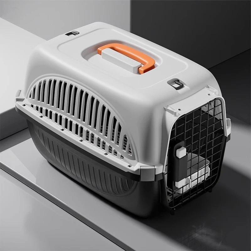 Portable Waterproof PVC Pet Carrier for Cats & Dogs Outdoor Dog Crate Travel Cat House Lightweight Durable Transport Cage